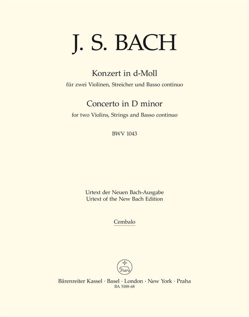 Double Concerto D-Minor BWV 1043